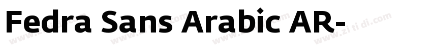Fedra Sans Arabic AR字体转换